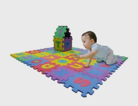 Kids Alphanumeric EVA MAT Floor Puzzle Mat – Pack of 36 Pieces