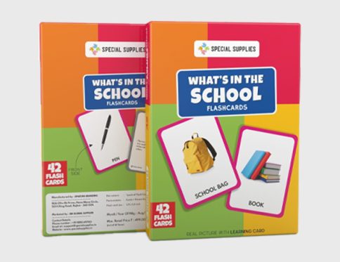 42 Flashcards – What’s In the School