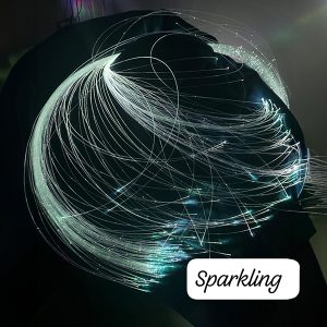 Sensory Fiber Optic Sensory Lighting Set – 200 Points, 2m(Sparkling Fibers)