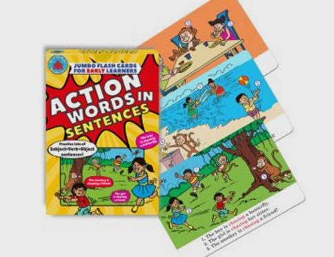 Action Words in Sentences – Verbs Practice Deck