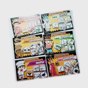 Busy Book – Community helpers Sorting Mat