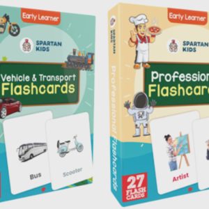Flash cards – Vehicle & Transport and Professional (Set of 2)