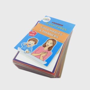 Good habits and Manners flashcards(50 Flash Cards)