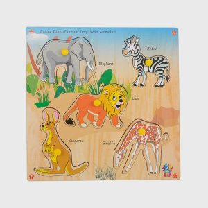 Identification Tray-Wild Animals I