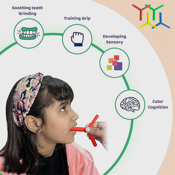 Speech Teether Blue (2)