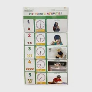 185 Visual Cards / Visual Schedule -Plan the day by Scheduling the Task