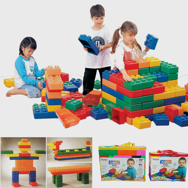 Blocks – 75Pcs. Jumbo Blocks (New Arrival)
