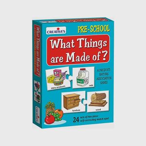 What Things Are Made Of Card Game (Multicolour, 48 Pieces)